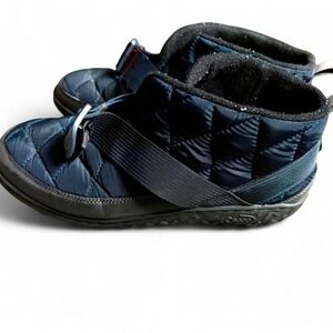 Chaco Insulated Quilted Ankle Boots Mens 11 Strap Winter Navy